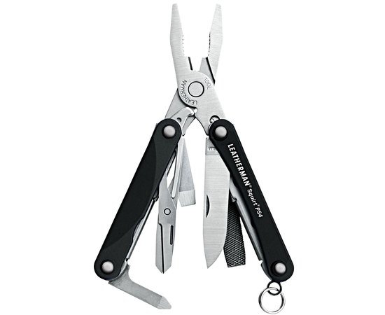 Мультитул Leatherman Squirt PS4 black +831233