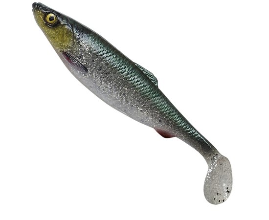 Силикон Savage Gear LB 4D Herring Shad 110mm 9.0g Green/Silver (поштучно) 63661, Цвет : Green Silver