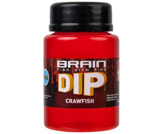 Діп для бойлів Brain F1 Crawfish Річковий Рак 100ml (1858.03.10), Смак: Річковий рак