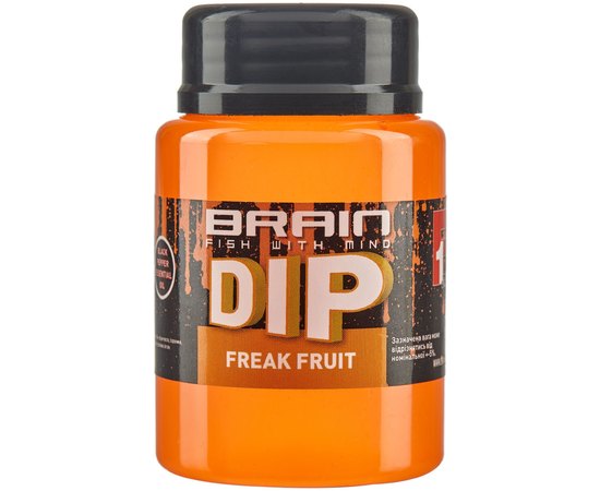 Дип для бойлов Brain F1 Freak Fruit Апельсин/Кальмар 100ml (1858.04.31), Вкус: Апельсин, кальмар