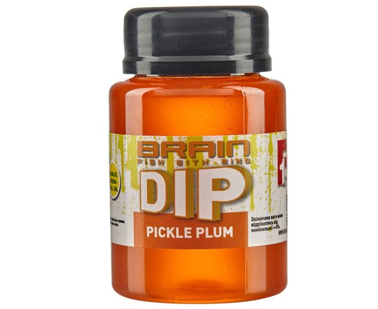 Діп для бойлів Brain F1 Pickle Plum Слива з часником 100ml (1858.04.19), Смак: Слива з часником