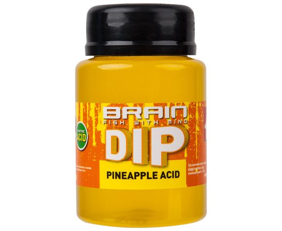 Діп для бойлів Brain F1 Pineapple Acid Ананас 100ml (1858.03.15), Смак: Ананас