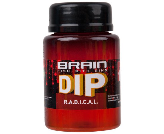 Діп для бойлів Brain F1 R.A.D.I.C.A.L. Копчені Сосиски 100ml (1858.03.00), Смак: Копчені сосиски