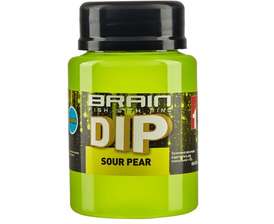 Діп для бойлів Brain F1 Sour Pear Груша 100ml (1858.04.21), Смак: Груша