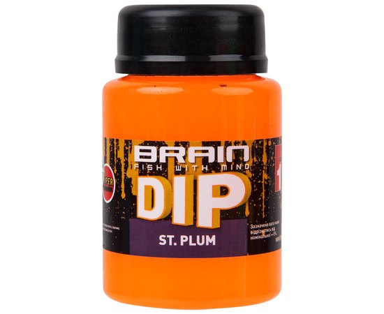 Діп для бойлів Brain F1 St. Plum Слива 100ml (1858.03.01), Смак: Слива