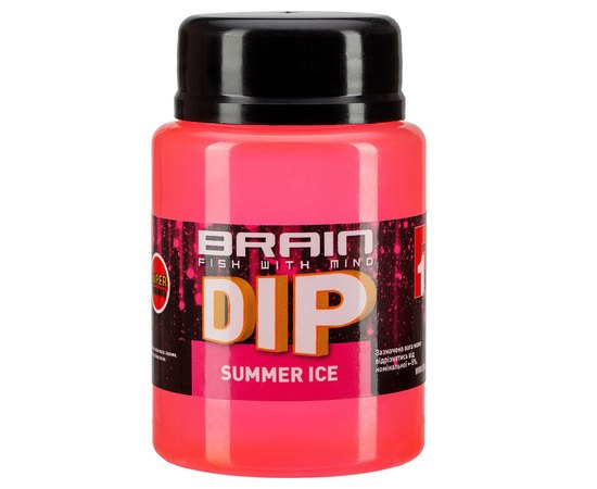 Діп для бойлів Brain F1 Sumer Ice Свіжа Малина 100ml (1858.04.37), Смак: Свіжа малина