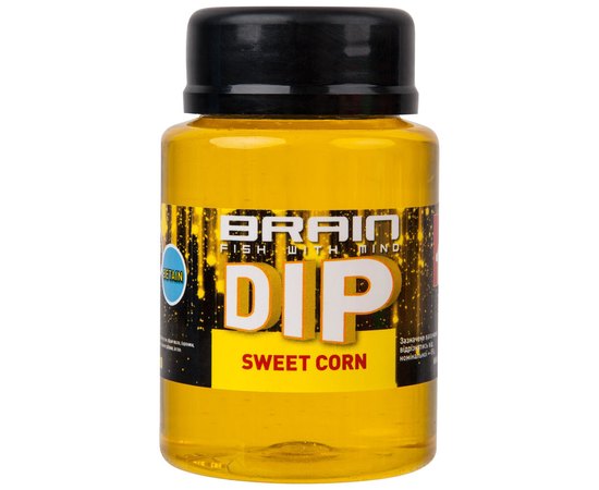 Дип для бойлов Brain F1 Sweet Corn Кукуруза 100ml (1858.03.03), Вкус: Кукуруза