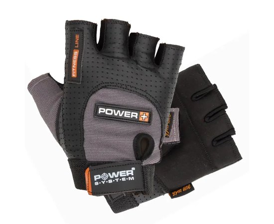 Рукавички для фітнесу Power System PS-2500 Black/Grey XL (PS-2500_XL_Black-grey), Розмір: XL, Колір: Black/Grey