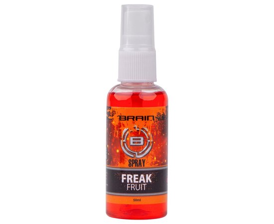 Спрей Brain F1 Freak Fruit Апельсин/Кальмар 50ml (1858.03.77), Смак: Апельсин, кальмар