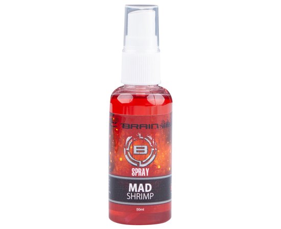 Спрей Brain F1 Mad Shrimp Креветка/Спеції 50ml (1858.03.83), Смак: Креветка, спеції