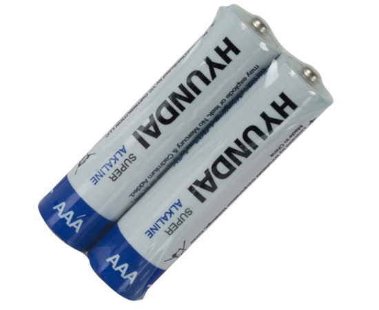 Батарейка Hyundai AAA Shrink 2 Alkaline 1х2 шт (6793733)