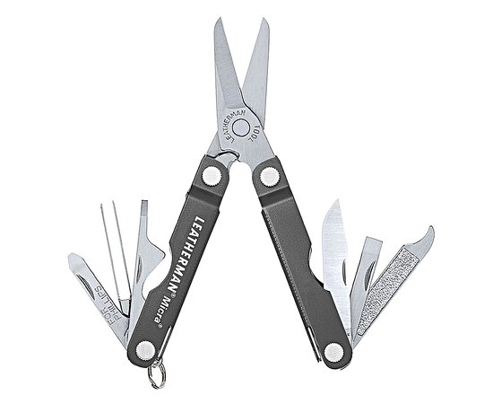 Мультитул Leatherman Micra-Gray 64380181N, Колір: Gray