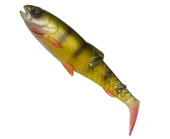 Силикон Savage Gear Craft Cannibal Paddletail 105mm 12.0g Perch (поштучно) 71814, Цвет : Perch