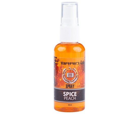 Спрей Brain F1 Spice Peach Персик/Специи 50ml (1858.03.89), Вкус: Персик, специи