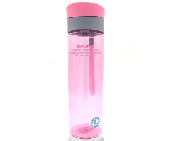 Бутылка для воды Casno 600 мл KXN-1145 Розовая (KXN-1145_Pink), Цвет: Pink