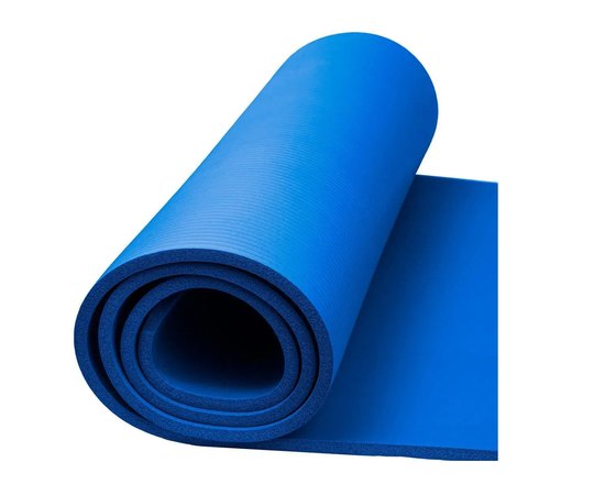 Килимок для йоги та фітнесу 4yourhealth Fitness Yoga Mat 0101 180х61х1см синій (4YH_0101_Blue)