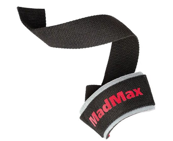 Лямки для тяги MadMax MFA-267 PWR Straps Black/Grey/Red (MFA-267-U)