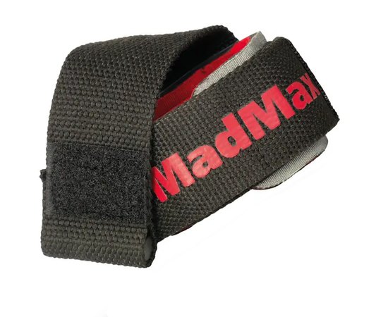 Лямки для тяги MadMax MFA-332 PWR Straps+ Black/Grey/Red (MFA-332-U)