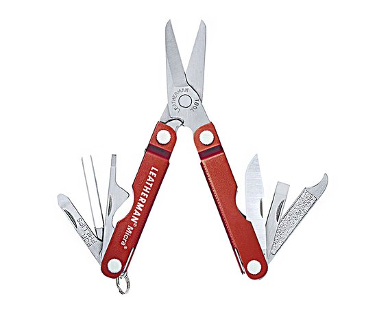 Мультитул Leatherman Micra-Red 64330181N, Колір: Red 