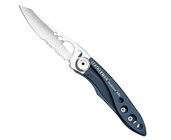 Мультитул Leatherman Skeletool KBX-Denim 832383, Колір: Denim