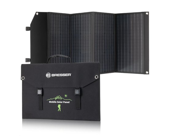 Портативний зарядний пристрій - Сонячна панель Bresser Mobile Solar Charger 90 Watt USB DC (3810060) 930151