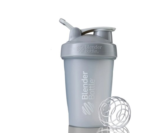 Шейкер спортивний BlenderBottle Classic Loop 20oz/590ml Grey (Loop 20 Grey), Колір: Grey