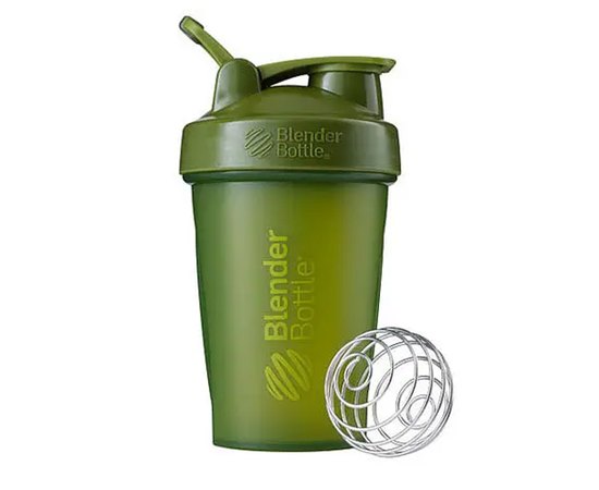 Шейкер спортивний BlenderBottle Classic Loop 20oz/590ml Moss Green (Loop 20 Moss), Колір: Moss Green