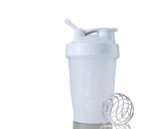 Шейкер спортивний BlenderBottle Classic Loop 20oz/590ml White (Loop 20 White), Колір: White