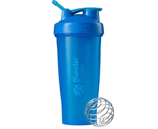 Шейкер спортивний BlenderBottle Classic Loop 28oz/820ml Cyan (Loop 28 Cyan), Колір: Cyan