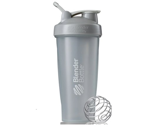 Шейкер спортивний BlenderBottle Classic Loop 28oz/820ml Grey (Loop 28 Grey), Колір: Grey