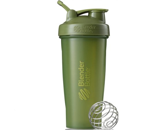 Шейкер спортивний BlenderBottle Classic Loop 28oz/820ml Moss Green (Loop 28 Moss), Колір: Moss Green