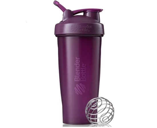 Шейкер спортивний BlenderBottle Classic Loop 28oz/820ml Plum (Loop 28 Plum), Колір: Plum