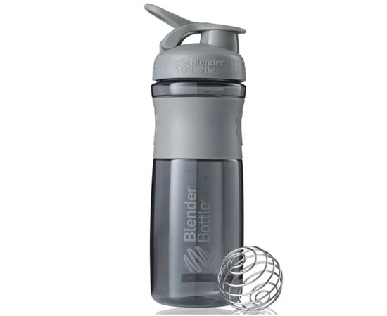 Шейкер спортивний BlenderBottle SportMixer Flip 28oz/820ml Grey (SM 28oz Grey), Колір: Grey