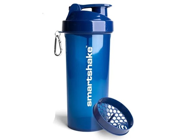 Шейкер спортивный SmartShake Lite 1000ml Glossy-Navy Blue (10611402), Цвет: Navy Blue