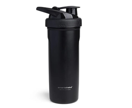 Шейкер спортивний SmartShake металевий Insulated Steel 750ml Black (11152001)