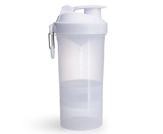 Шейкер спортивний SmartShake Original2GO 600ml Pure White (10560602), Колір: Pure White