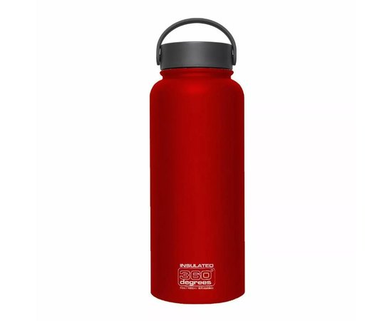 Термос 360° degrees Wide Mouth Insulated Red, 1 л (STS 360SSWMI1000BRD), Колір: Red