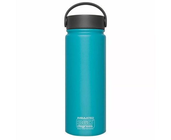 Термос 360° degrees Wide Mouth Insulated Teal, 550 мл (STS 360SSWMI550TEAL), Цвет: Бирюзовый