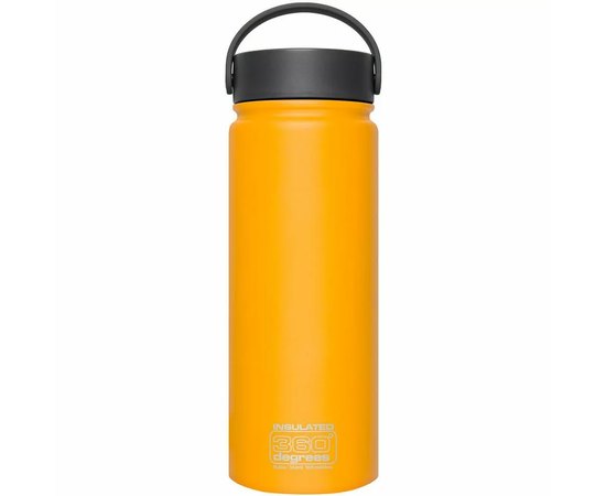 Термос 360° degrees Wide Mouth Insulated Yellow, 550 мл (STS 360SSWMI550YLW), Цвет: Orange