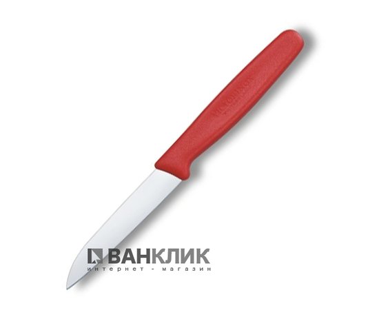 Нож кухонный Victorinox, красный нейлон 5.0401