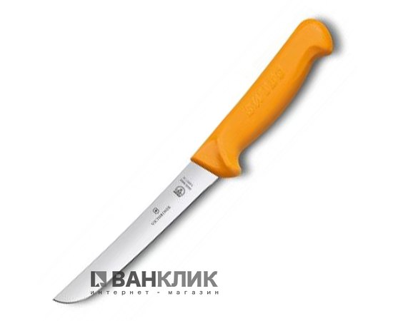 Нож кухонный Victorinox Swibo, Boning, широкий, желтый, 16 см 5.8407.16