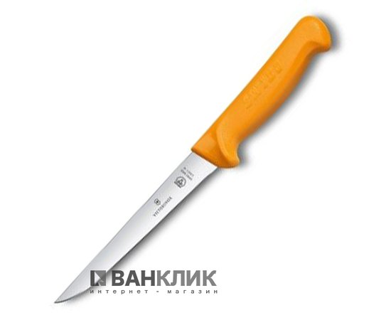 Нож кухонный Victorinox Swibo, Boning, желтый, 18 см 5.8401.18