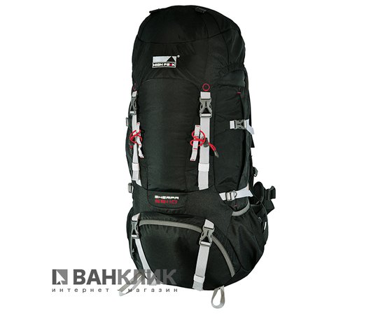 Рюкзак High Peak Sherpa 55+10 (Black)