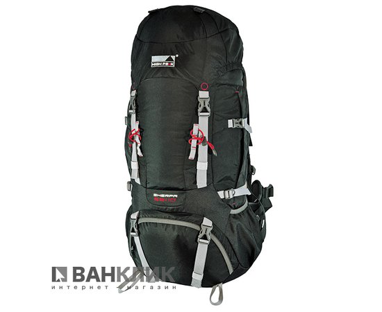 Рюкзак High Peak Sherpa 65+10 (Black) 921777