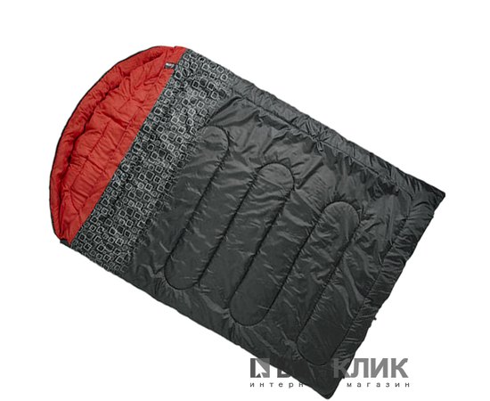 Спальный мешок Caribee Moonshine Double / 0°C Charcoal/Red 921808