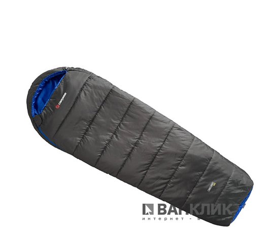 Спальный мешок Caribee Nordic Compact 1300 / 0°C Graphite/Blue (Right) 921412