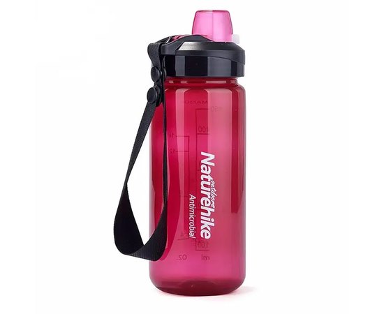 Бутылка для воды Naturehike Sport bottle 0.5 л NH61A060-B Pink (6927595721131), Цвет: Pink