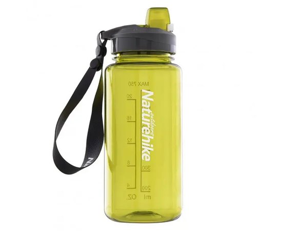 Бутылка для воды Naturehike Sport bottle 0.75 л NH17S010-B Mustard Green (6927595722503), Цвет: Green