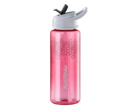 Пляшка для води Naturehike Sport bottle TWB02 Tritan 0.75л NH18S002-H Pink (6927595732335), Колір: Pink