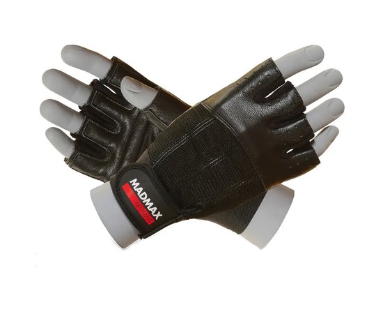 Перчатки для фитнеса MadMax MFG-248 Clasic Exclusive Black L (MFG-248-EXC_L), Размер: L